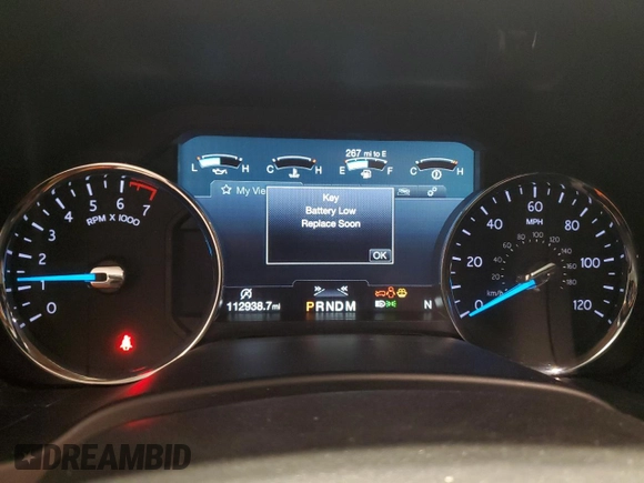 2018 Ford Expedition Max Platinum with VIN 1FMJK1MT4JEA64566, listed as a Copart auction lot 84215404 with 112,938 mi miles and Salvage title. Bid and sale history available at DreamBid. Image 9.