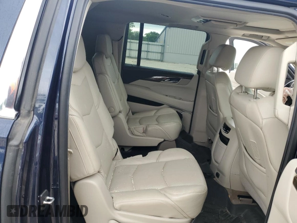 2018 Cadillac Escalade ESV Premium Luxury with VIN 1GYS4JKJ4JR113630, listed as a Copart auction lot 56296265 with 76,556 mi miles and Salvage title. Bid and sale history available at DreamBid. Image 10.