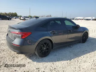 2024 Honda Civic Sport with VIN 2HGFE2F55RH541226, listed as a Copart auction lot 50337285 with 14,612 mi miles and Salvage Title. Bid and sale history available at DreamBid. Image 3.