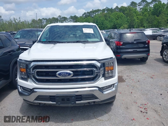 2022 Ford F-150 XL with VIN 1FTFW1E52NFB50568, listed as a IAAI auction lot 42061972 with 65,065 mi miles and . Bid and sale history available at DreamBid. Image 12.