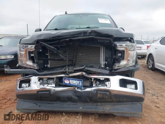 2020 Ford F-150 XL with VIN 1FTEW1CP9LFC54360, listed as a IAAI auction lot 41372090 with 34,536 mi miles. Bid and sale history available at carsss.com. Image 12.