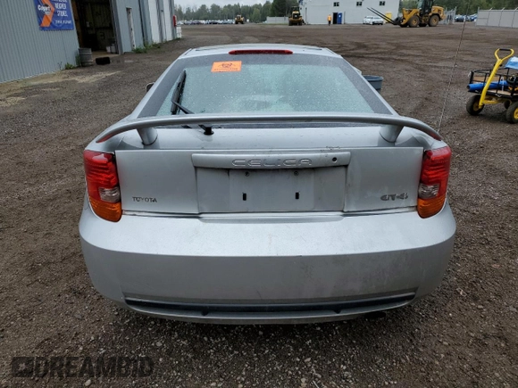 2000 Toyota Celica GTS with VIN JTDDY32TXY0009092, listed as a Copart auction lot 72797614 with 0 mi miles and Non Repairable. Bid and sale history available at carsss.com. Image 6.