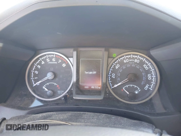 2023 Toyota Tacoma 4WD SR with VIN 3TMCZ5AN9PM559919, listed as a IAAI auction lot 41855044 with 46,153 mi miles. Bid and sale history available at carsss.com. Image 7.