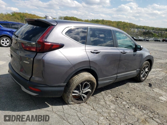 2022 Honda CR-V EX with VIN 7FARW2H50NE021526, listed as a Copart auction lot 50071883 with 19,166 mi miles and . Bid and sale history available at DreamBid. Image 3.
