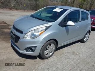 2013 Chevrolet Spark LS with VIN KL8CB6S91DC510473, listed as a IAAI auction lot 42128965 with 79,576 mi miles. Bid and sale history available at carsss.com. Image 2.