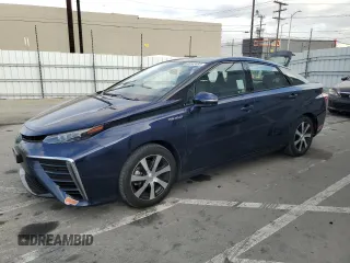 2019 Toyota Mirai with VIN JTDBVRBD7KA007376, listed as a Copart auction lot 86543454 with 27,724 mi miles and Salvage Title. Bid and sale history available at carsss.com. Image 1.