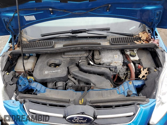 2014 Ford C-Max SEL with VIN 1FADP5BU3EL501129, listed as a Copart auction lot 51855895 with 67,462 mi miles and Salvage Title. Bid and sale history available at DreamBid. Image 11.