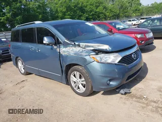 2013 Nissan Quest LE z VIN JN8AE2KP0D9061592, wystawiony jako IAAI lot #42226056 z przebiegiem 172 955 mil mil oraz . Historia ofert i sprzedaży dostępna na DreamBid. Obrazek 1.
