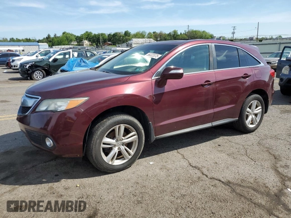 2013 Acura RDX Technology with VIN 5J8TB4H56DL018653, listed as a Copart auction lot 56322075 with 204,177 mi miles and Clean Title. Bid and sale history available at DreamBid. Image 1.