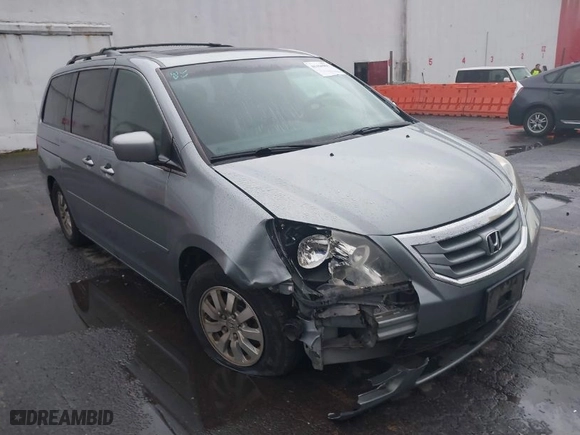 2008 Honda Odyssey EX-L with VIN 5FNRL38718B078642, listed as a IAAI auction lot 41456907 with 202,099 mi miles. Bid and sale history available at carsss.com. Image 1.