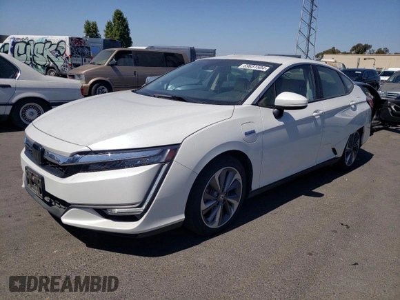 2019 Honda Clarity Plug-In Hybrid Touring with VIN JHMZC5F34KC005974, listed as a Copart auction lot 69631504 with 18,014 mi miles and Salvage Title. Bid and sale history available at carsss.com. Image 1.