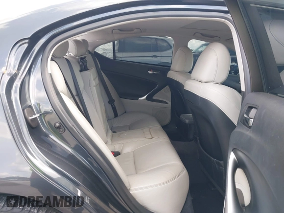 2010 Lexus IS 250 with VIN JTHBF5C29A5125387, listed as a IAAI auction lot 42390006 with 97,003 mi miles and . Bid and sale history available at DreamBid. Image 8.