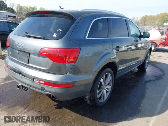 2013 Audi Q7 Premium Plus z VIN WA1LGBFE9DD003737, wystawiony jako IAAI lot #41888710 z przebiegiem 149 802 mil mil oraz . Historia ofert i sprzedaży dostępna na DreamBid. Obrazek 4.