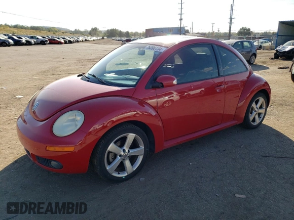 2006 Volkswagen Beetle with VIN 3VWSR31C26M401819, listed as a Copart auction lot 76096134 with 149,458 mi miles and Salvage title. Bid and sale history available at DreamBid. Image 1.