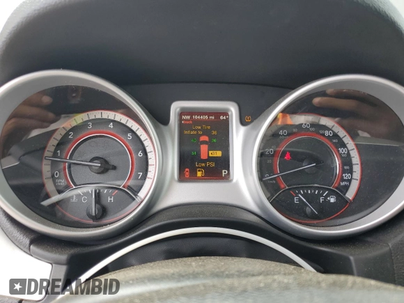 2017 Dodge Journey GT z VIN 3C4PDDEG5HT707190, wystawiony jako Copart lot #58492015 z przebiegiem 104 405 mil mil oraz Szkoda całkowita • Salvage title. Historia ofert i sprzedaży dostępna na DreamBid. Obrazek 9.