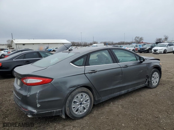 2014 Ford Fusion S with VIN 1FA6P0G76E5393950, listed as a Copart auction lot 51120085 with 93,671 mi miles and Salvage Title. Bid and sale history available at carsss.com. Image 3.