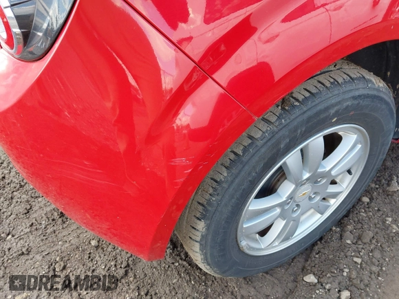 2012 Chevrolet Sonic LT with VIN 1G1JC6SHXC4147031, listed as a IAAI auction lot 42343093 with 165,386 mi miles and . Bid and sale history available at DreamBid. Image 6.