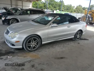 2005 Mercedes-Benz CLK 500 with VIN WDBTK75J15F134472, listed as a Copart auction lot 68851484 with 121,031 mi miles and Clean Title. Bid and sale history available at DreamBid. Image 1.