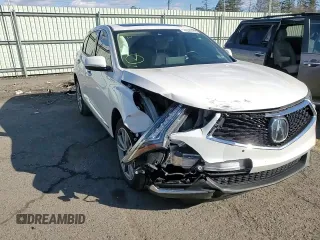 2023 Acura RDX Technology with VIN 5J8TC1H55PL006140, listed as a Copart auction lot 45442795 with 16,211 mi miles and Salvage title. Bid and sale history available at DreamBid. Image 11.