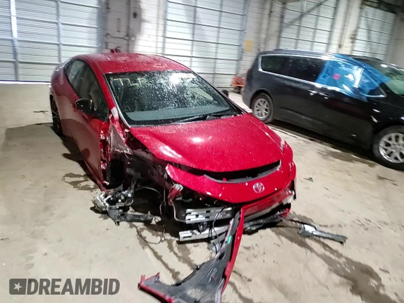 2024 Toyota Prius LE z VIN JTDADABU6R3021347, wystawiony jako Copart lot #51042095 z przebiegiem 1 460 mil mil oraz Szkoda całkowita • Salvage title. Historia ofert i sprzedaży dostępna na DreamBid. Obrazek 11.