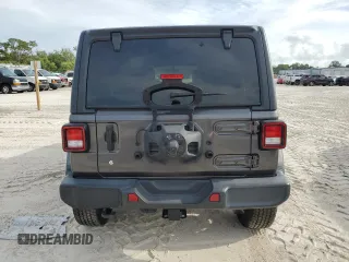 2018 Jeep Wrangler Unlimited Sahara z VIN 1C4HJXEG6JW174944, wystawiony jako Copart lot #54786595 z przebiegiem 81 782 mil mil oraz Szkoda całkowita • Salvage title. Historia ofert i sprzedaży dostępna na DreamBid. Obrazek 6.