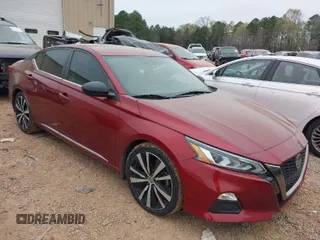 2019 Nissan Altima 2.5 SR with VIN 1N4BL4CV3KC190978, listed as a IAAI auction lot 41908132 with 95,414 mi miles. Bid and sale history available at carsss.com. Image 1.