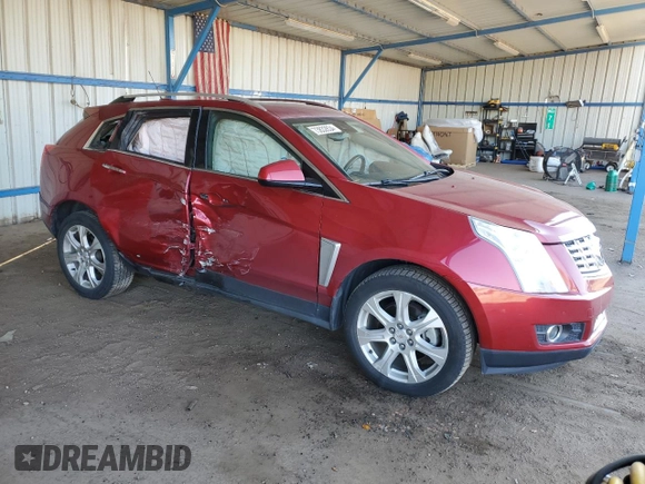 2016 Cadillac SRX Premium Collection with VIN 3GYFNDE38GS572405, listed as a Copart auction lot 73832834 with Not provided miles and Salvage title. Bid and sale history available at DreamBid. Image 4.