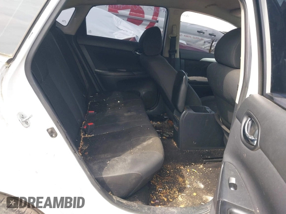 2016 Nissan Sentra S with VIN 3N1AB7AP7GY280487, listed as a IAAI auction lot 42008483 with 196,659 mi miles and . Bid and sale history available at DreamBid. Image 8.