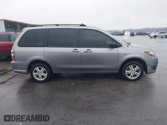 2005 Mazda MPV LX with VIN JM3LW28A050538622, listed as a IAAI auction lot 41555020 with 235,279 mi miles. Bid and sale history available at carsss.com. Image 12.