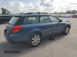 2006 Subaru Legacy Outback with VIN 4S4BP61C467352218, listed as a Copart auction lot 60856035 with 133,643 mi miles and Non repairable. Bid and sale history available at DreamBid. Image 3.