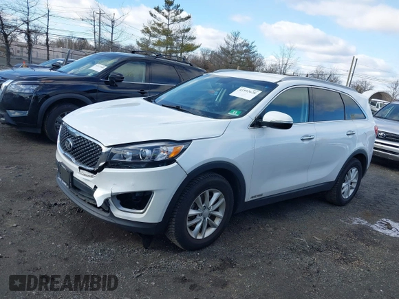 2018 Kia Sorento LX V6 with VIN 5XYPGDA50JG419263, listed as a IAAI auction lot 41592628 with 45,266 mi miles. Bid and sale history available at carsss.com. Image 14.