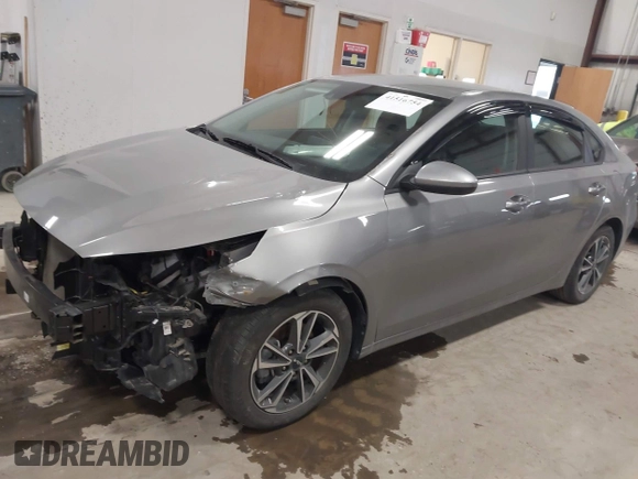 2023 Kia Forte LXS with VIN 3KPF24AD3PE603913, listed as a IAAI auction lot 41516754 with 26,056 mi miles. Bid and sale history available at carsss.com. Image 2.