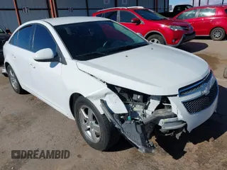 2014 Chevrolet Cruze 1LT with VIN 1G1PC5SB8E7170857, listed as a IAAI auction lot 41218138 with 126,747 mi miles. Bid and sale history available at carsss.com. Image 1.