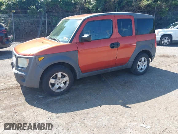 2003 Honda Element EX z VIN 5J6YH285X3L041286, wystawiony jako IAAI lot #42556515 z przebiegiem 175 228 mil mil oraz . Historia ofert i sprzedaży dostępna na DreamBid. Obrazek 2.