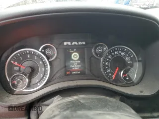 2023 Ram 1500 Big Horn with VIN 1C6SRFBT3PN578011, listed as a Copart auction lot 78027434 with 20,433 mi miles and Salvage Title. Bid and sale history available at carsss.com. Image 9.