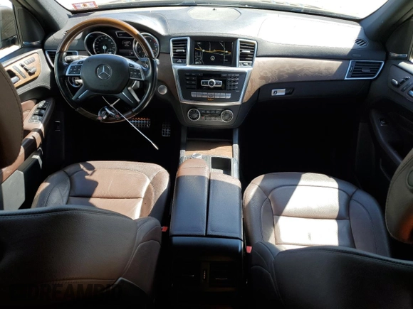 2015 Mercedes-Benz M 400 with VIN 4JGDA5GB7FA502618, listed as a Copart auction lot 49651335 with 141,495 mi miles and Clean Title. Bid and sale history available at DreamBid. Image 8.