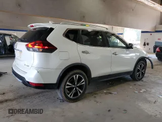 2019 Nissan Rogue SV with VIN JN8AT2MVXKW384368, listed as a Copart auction lot 50820585 with 67,320 mi miles and Salvage Title. Bid and sale history available at carsss.com. Image 3.