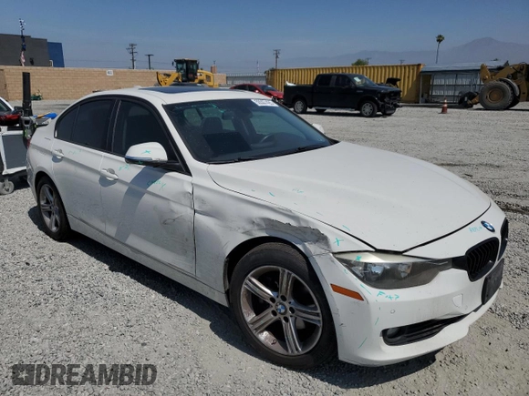2014 BMW 3 Series 328i with VIN WBA3C1C58EK115651, listed as a Copart auction lot 59307425 with 65,902 mi miles and Salvage title. Bid and sale history available at DreamBid. Image 4.