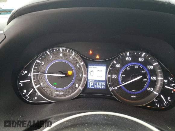2012 Infiniti QX56 8-passenger with VIN JN8AZ2ND4C9715207, listed as a Copart auction lot 43283955 with 191,935 mi miles and Salvage title. Bid and sale history available at DreamBid. Image 9.