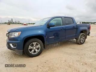 2019 Chevrolet Colorado 4WD Z71 with VIN 1GCGTDEN1K1310494, listed as a Copart auction lot 58954815 with 119,723 mi miles and Salvage title. Bid and sale history available at DreamBid. Image 1.