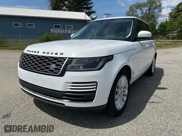 2019 Land Rover Range Rover HSE with VIN SALGS2SV0KA540872, listed as a Copart auction lot 59046305 with 130,477 mi miles and Clean title. Bid and sale history available at DreamBid. Image 2.