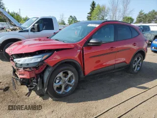 2025 Ford Escape with VIN 1FMCU9MZ0SUA01168, listed as a Copart auction lot 62929765 with 2,677 mi miles and Salvage title. Bid and sale history available at DreamBid. Image 1.