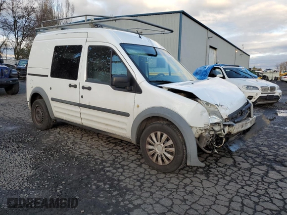 2013 Ford Transit Connect XL with VIN NM0LS6AN2DT141934, listed as a Copart auction lot 82060284 with 104,878 mi miles and Salvage Title. Bid and sale history available at carsss.com. Image 4.