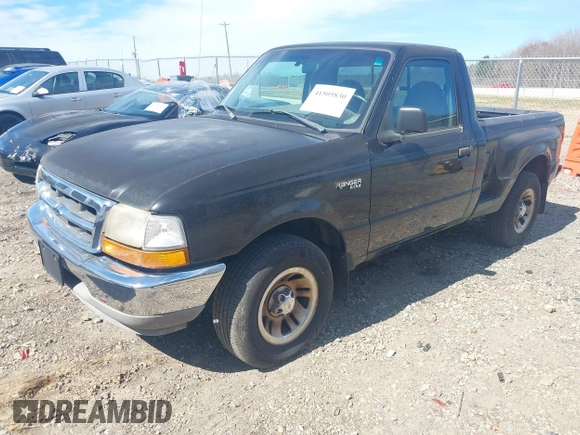 1999 Ford Ranger XL with VIN 1FTYR10C1XTA97856, listed as a IAAI auction lot 41505830 with 126,950 mi miles. Bid and sale history available at carsss.com. Image 2.