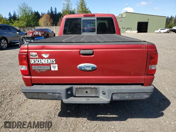 2006 Ford Ranger XL with VIN 1FTYR14U06PA34645, listed as a Copart auction lot 53766965 with 113,356 mi miles and Clean Title. Bid and sale history available at DreamBid. Image 6.
