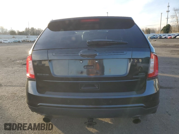 2014 Ford Edge SEL with VIN 2FMDK3J95EBA00071, listed as a Copart auction lot 84633274 with 176,320 mi miles and Clean Title. Bid and sale history available at carsss.com. Image 6.