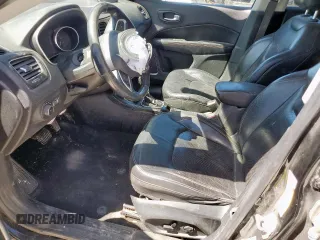 2018 Jeep Compass Limited with VIN 3C4NJDCB5JT332771, listed as a Copart auction lot 50347145 with 173,687 mi miles and Salvage Title. Bid and sale history available at DreamBid. Image 7.