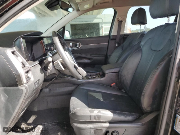2023 Kia Sorento Hybrid EX with VIN KNDRH4LGXP5168998, listed as a Copart auction lot 77141334 with 0 mi miles and Non Repairable. Bid and sale history available at carsss.com. Image 7.