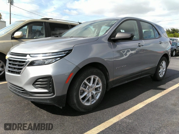 2023 Chevrolet Equinox LS with VIN 3GNAXHEG7PL186404, listed as a IAAI auction lot 42665728 with 41,204 mi miles and . Bid and sale history available at DreamBid. Image 18.