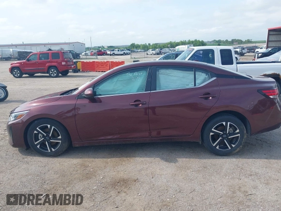 2024 Nissan Sentra SV with VIN 3N1AB8CV5RY272781, listed as a IAAI auction lot 42531441 with 18,971 mi miles and . Bid and sale history available at DreamBid. Image 15.